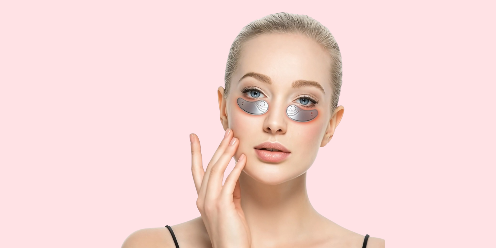 Under-Eye LED + EMS Therapy: Lift, Firm & Brighten Tired Eyes